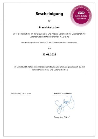 2022: Datenschutz und Datensicherheit