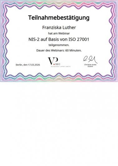 NIS-2: ISO 27001