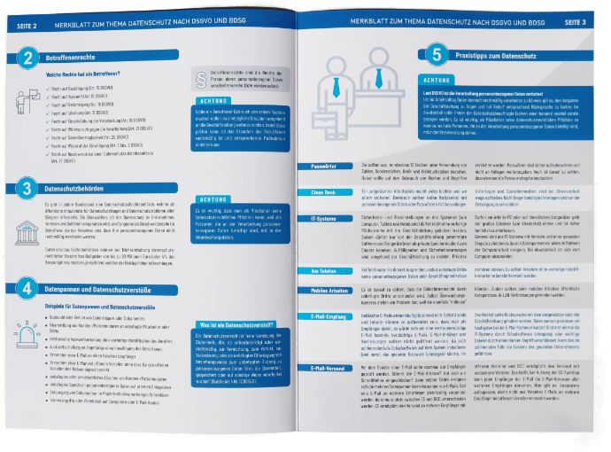 Datenschutzschulung für Mitarbeiter - Schulungsbroschüre
