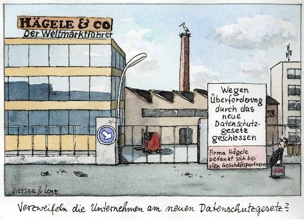 wegen Datenschutz-Überforderung geschlossen