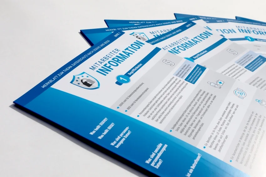 Datenschutz Schulung für Mitarbeiter - Schulungsbroschüre